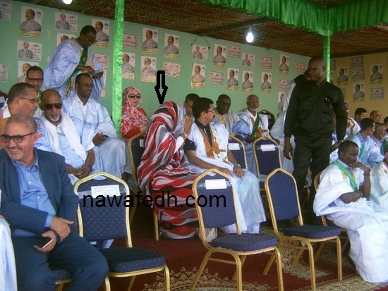 الوزيرة قربها من ولد أداعة لم ينسها سيدامين 